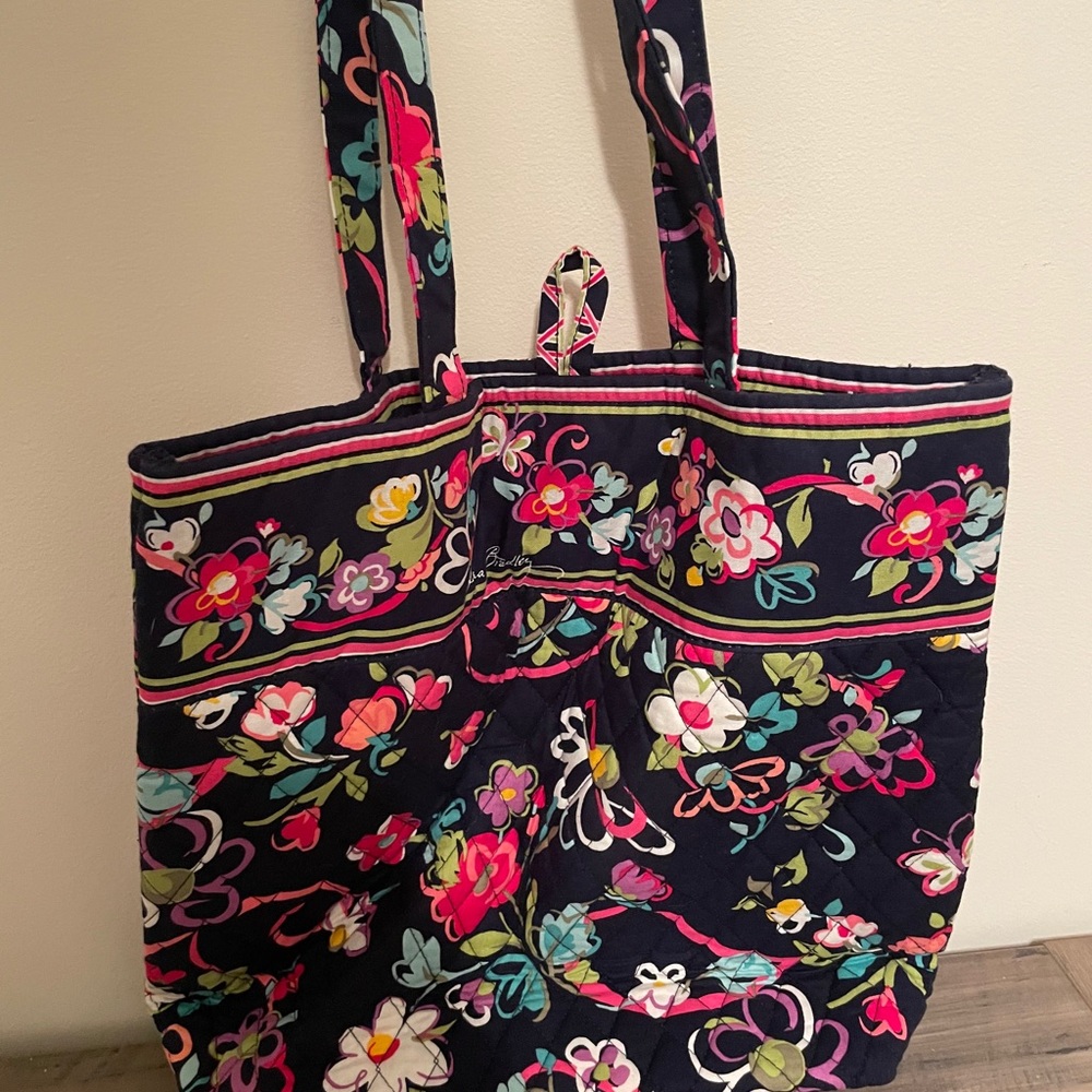 Vera Bradley Ribbons Pink Ribbon Tote